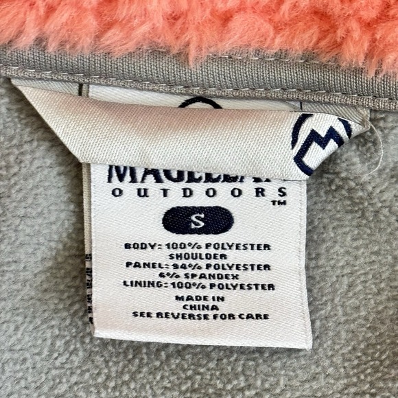 Magellan 1/4 Zip Sweater Pull Over Soft Fuzzy Women's Small Pink - Picture 14 of 15